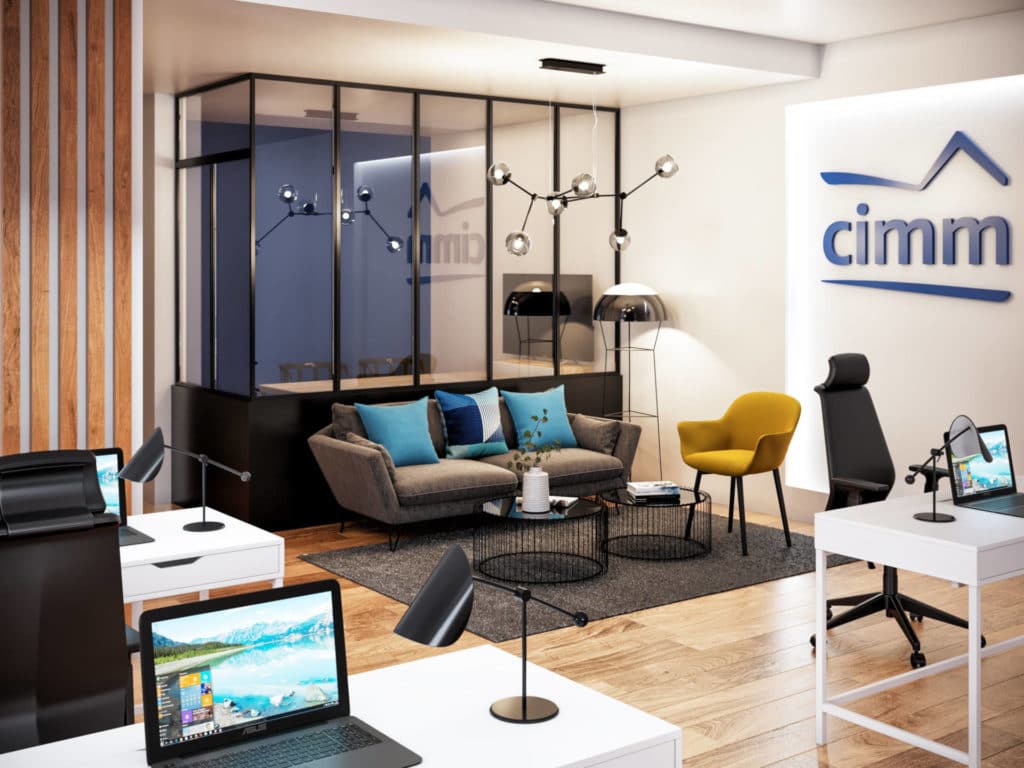 Illustration de CIMM IMMOBILIER SAINT PIERRE D'ALBIGNY